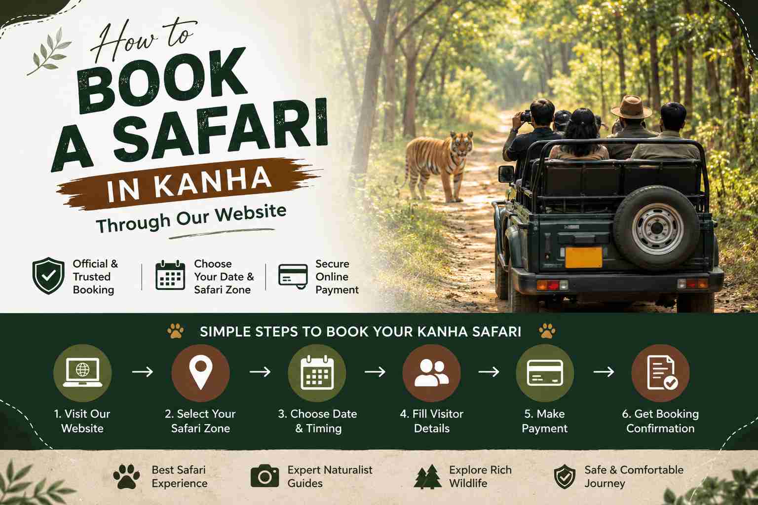 Guide To Kanha Safari Booking